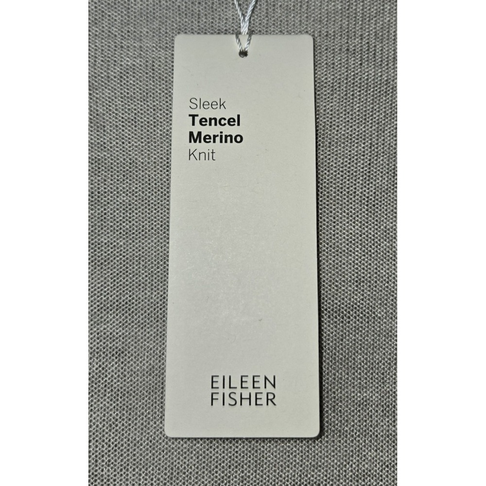 NWT Eileen Fisher Women's Sweater Sleek Tencel Merino Wool Knit Lightweight 2X - Picture 9 of 11